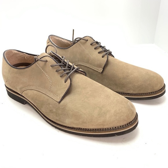 bass buckingham taupe suede